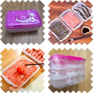 FINAL SALE ✨ 🔥Storage containers 3 Layer Meat And Cheese Container Storage